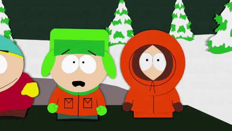 scared south park GIF