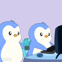 Work Working GIF by Pudgy Penguins