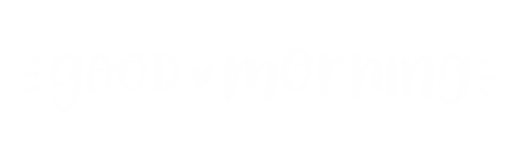 Good Morning Heart Sticker