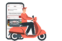 Fast Food Sticker by AKINSOFT