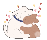 Bearhugs Sticker by Little Blue Fairy