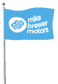 New Car Flag Sticker by Mike Brewer Motors