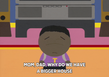 wondering token black GIF by South Park 