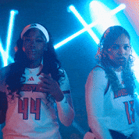 Womens Basketball Go Cards GIF by Louisville Cardinals