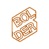 Bolder Sticker by Beyond Bouldering