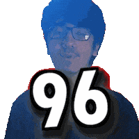 Number 96 Sticker