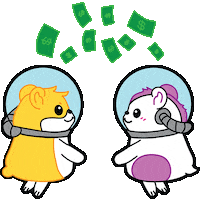 myrepublicsg hamster highfive high5 myrepublic Sticker