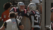 Happy Damien Harris GIF by New England Patriots