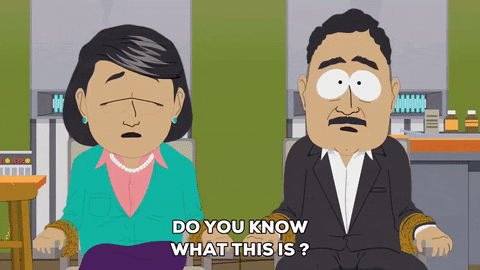 interview parents GIF by South Park 