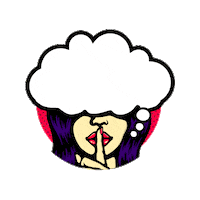 Ssst Sticker by insertlive