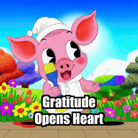 Appreciation Gratitude GIF by The Pigasso