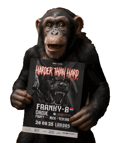 Harderthanhard Sticker by Beatdrop Events