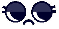 Face No Sticker by Tamago Design