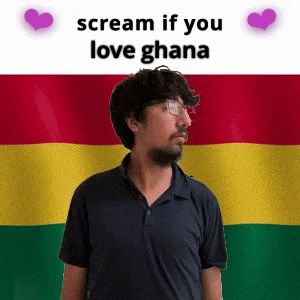(silent) scream if you love ghana
