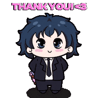 Thanks Love Sticker by Shibuya Station