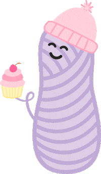 Winter Cake Sticker by Hobbii