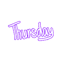 Day Thursday Sticker