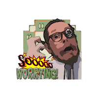 Art Worrying Sticker by NACHTSCHIMMEN Music-Theatre-Language NIGHTSHADES