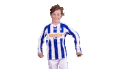 Voetbalvereniging_Scherpenzeel sport voetbal bal blauwwit Sticker