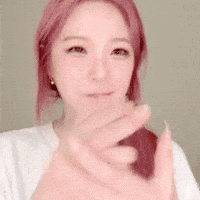 Heart Hair GIF
