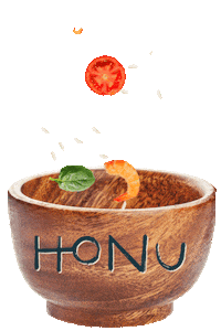 lunch love Sticker by Honu Tiki Bowls