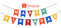 Happy Birthday Party Sticker by Shopee