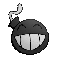 Cheese Bomb Sticker by rubunbun