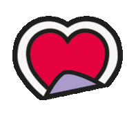 Sylphe heart sticker sylphe sylphecompany Sticker