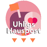 Frau Uhlig Sticker by Elena Uhlig