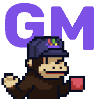Good Morning Art Sticker by Smolverse
