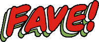 Fave Sticker by Poppy Deyes