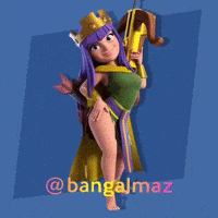 Clash Royale Queen GIF