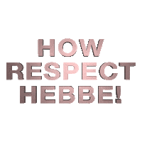 respect swakke Sticker by Popkorn