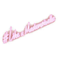 Pink Flashing Sticker by Azzaro Official