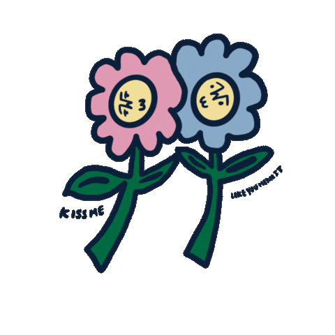 Kissing Kiss Me Sticker by Will Linley