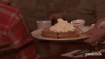 Leslie On Breakfast Food