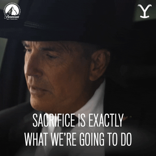 Paramount Network Sacrifice GIF by Yellowstone