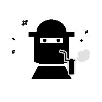 Smoke Fly Sticker by nearBees