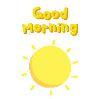 Good Morning Hello Sticker by Mikitti