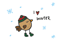 Snow Winter Sticker by Hochschwarzwald