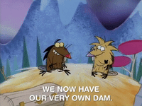 nickrewind nicksplat angry beaver GIF