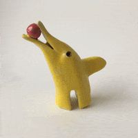 Banana Dolphin GIF by kiin.
