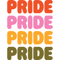 pride week love Sticker by 10 Thousand Design