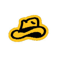 Cowboy Hat Sticker by SecretMediaNetwork