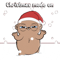 Merry Christmas Sticker by Fugz Official