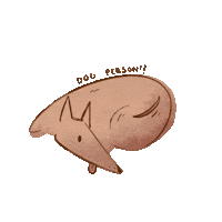 Dog Person Sticker