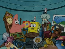 season 7 buried in time GIF by SpongeBob SquarePants