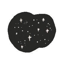 Night Sky Space Sticker