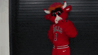 Benny the Bull shares an important message