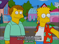 bart simpson roadway GIF